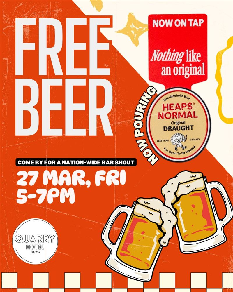 Quarry Hotel Event Poster