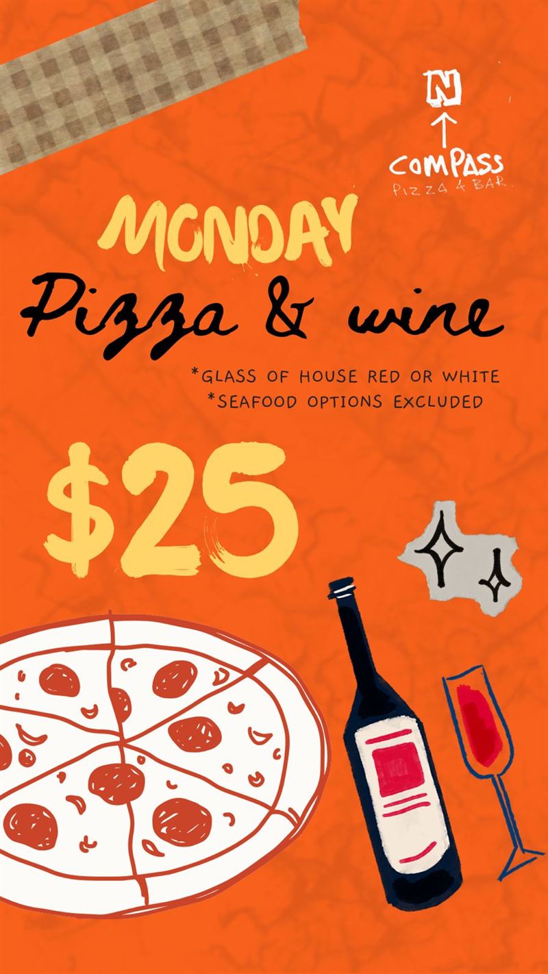 Compass Pizza & Bar Monday Offer