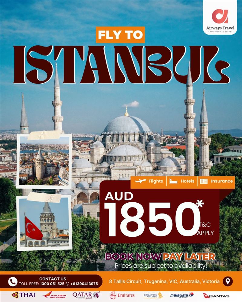 Airways Travel Istanbul Ad
